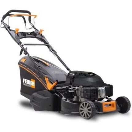 Tondeuse Rouleau Thermique 196 Cm3 Auto-tractée Largeur Coupe 525 Moteur 4 Temps Démarrage Électrique Tonte